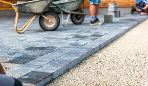 Residential Paver Driveway in Hillsboro, WI